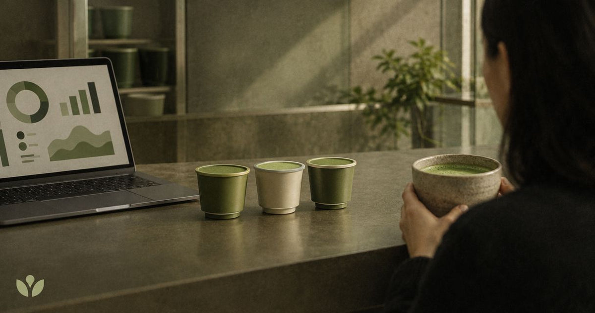 Matcha Pod subscriptions compared by delivery frequency