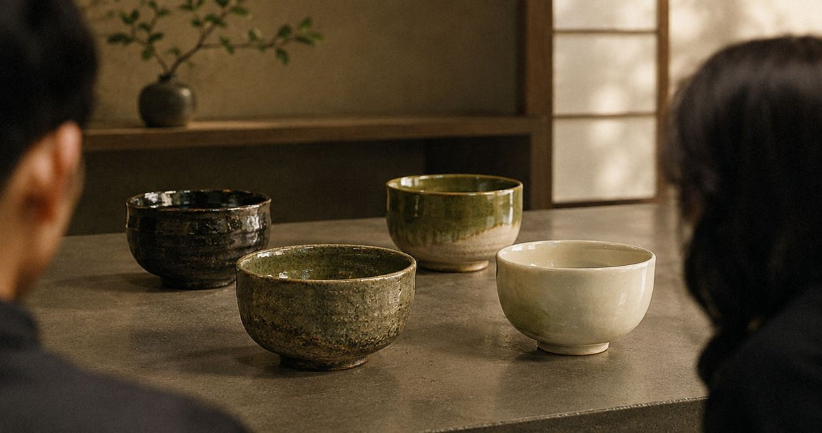 Choosing a matcha bowl glaze for daily use