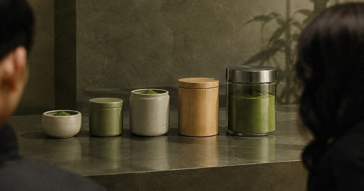 Matcha containers ranked by capacity in 2026
