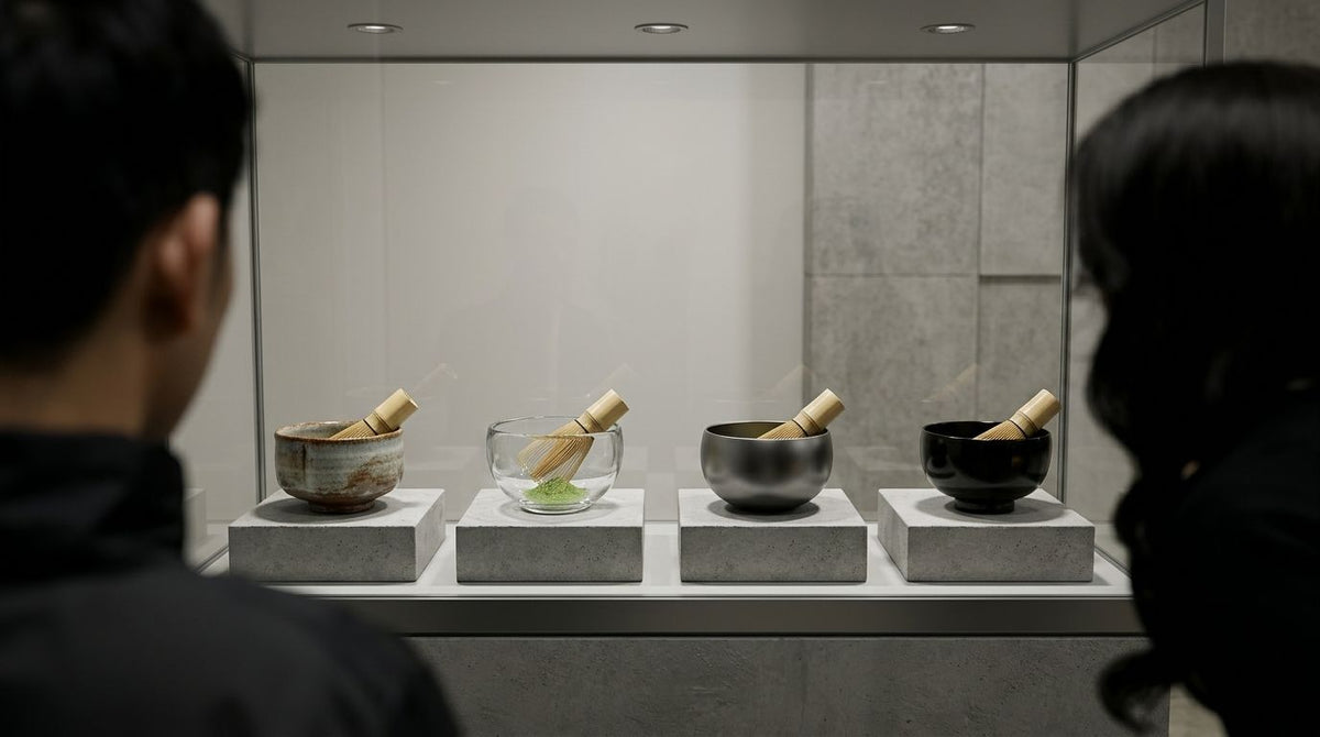 Matcha bowls compared by material in 2026