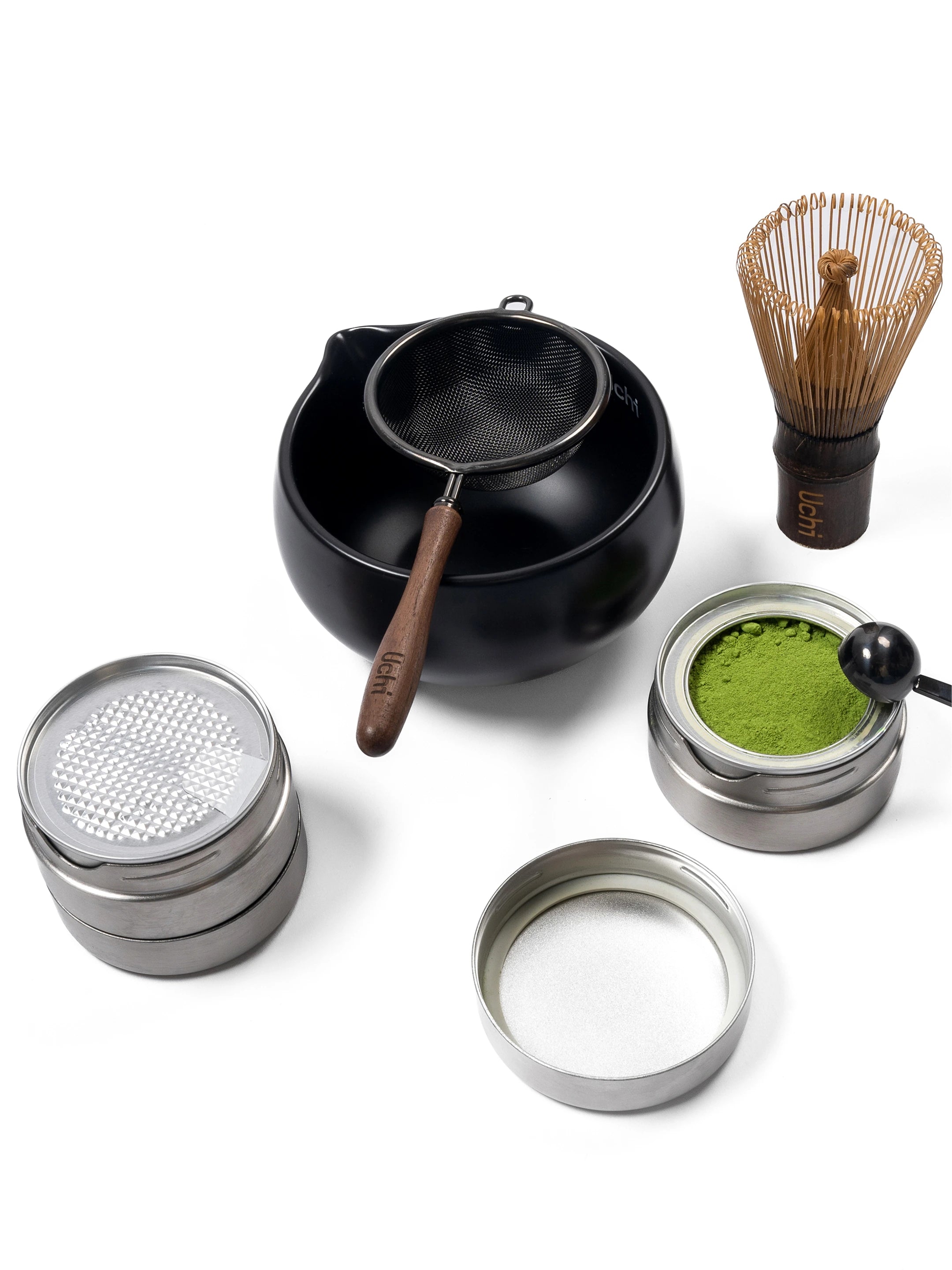 Uchi Core – full matcha collection with Base, Pods, and Essentials