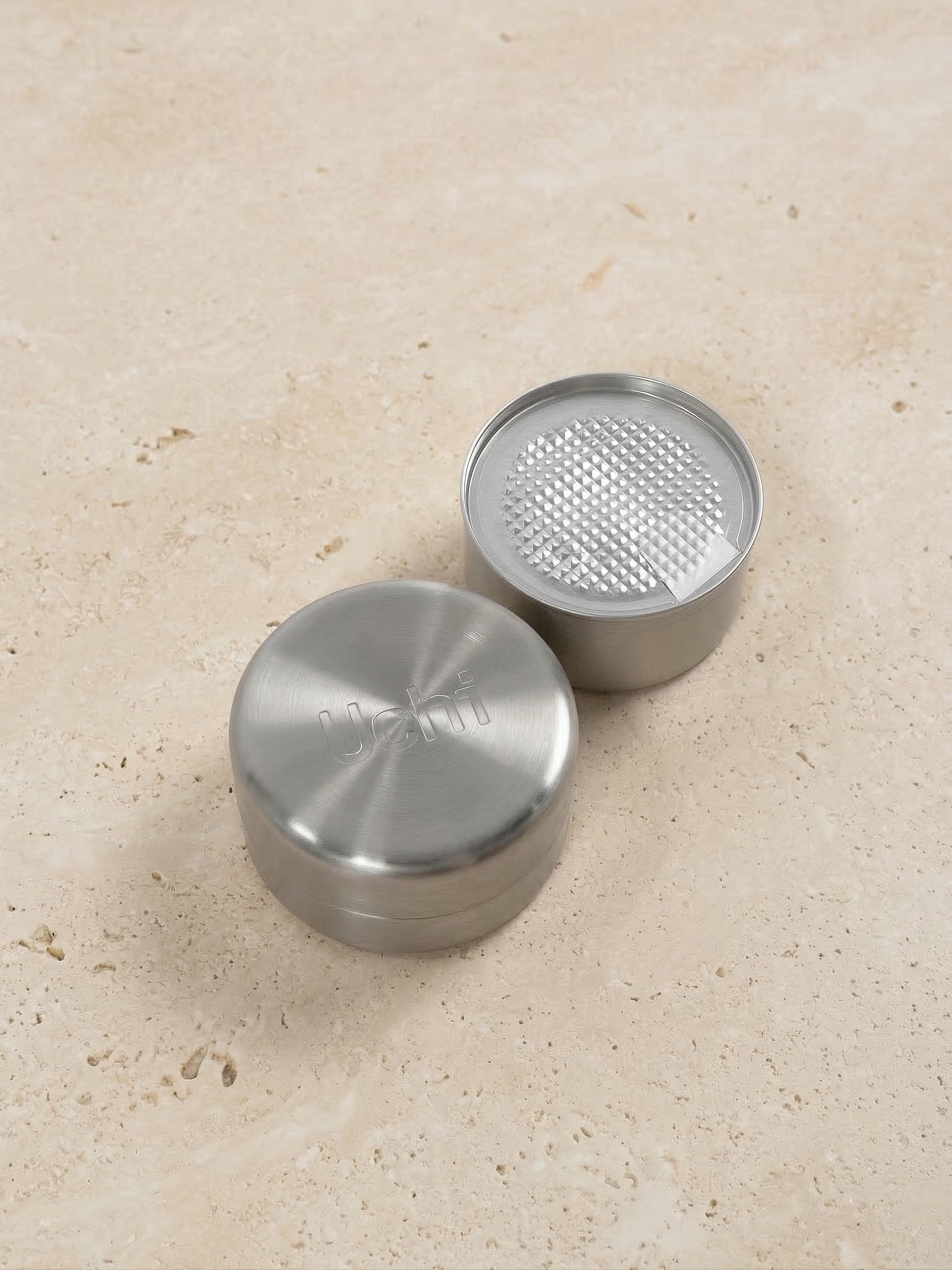 Uchi Pod, 40g ceremonial matcha refill from Uji, Japan. Matcha canister and refill, aesthetic design object